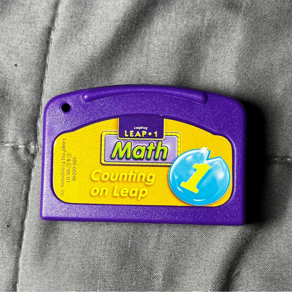 LeapFrog LeapPad 1 Math Interactive Cartridge Preschool–Grade 1 Preowned‎